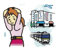 イラスト（広場恐怖）