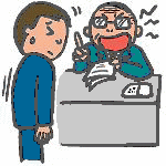 イラスト（仕事のストレス）