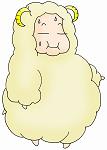 イメージ（肥満に悩む羊）