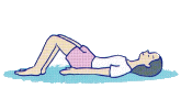 イラスト（全身のリラックス）